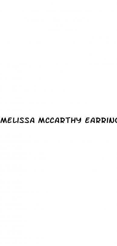 melissa mccarthy earrings weight loss