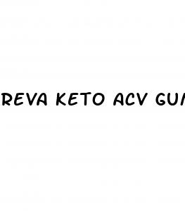 reva keto acv gummies