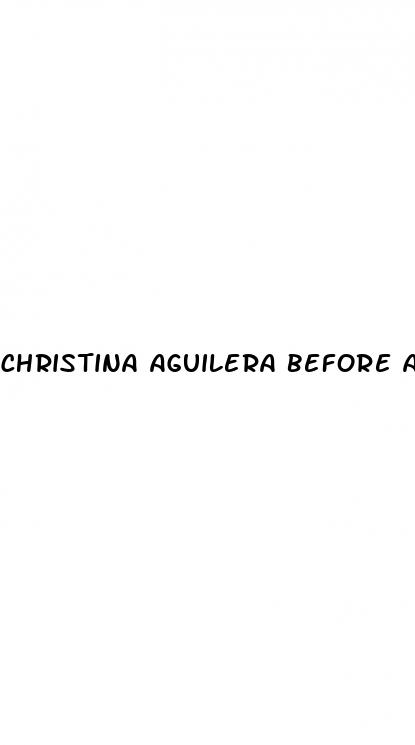 christina aguilera before and after weight loss