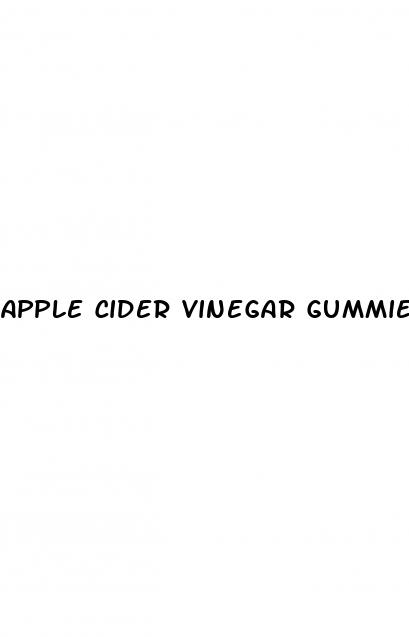 apple cider vinegar gummies on keto