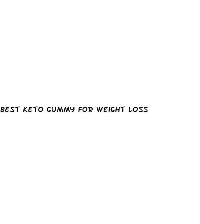 best keto gummy for weight loss