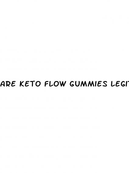 are keto flow gummies legit