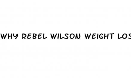 why rebel wilson weight loss