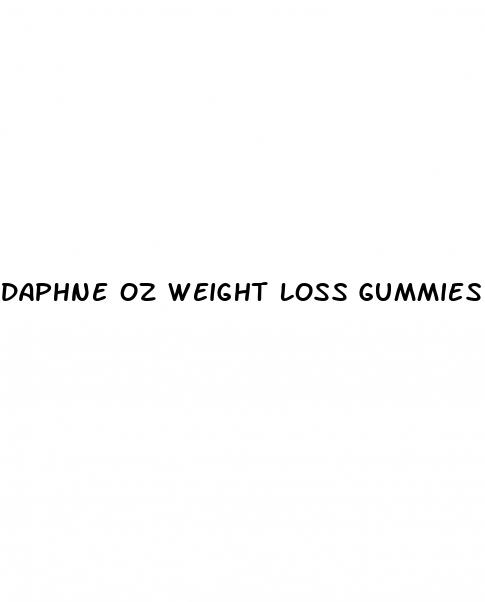 daphne oz weight loss gummies