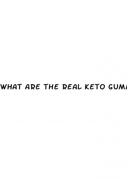 what are the real keto gummies