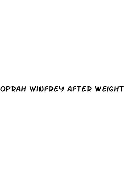 oprah winfrey after weight loss