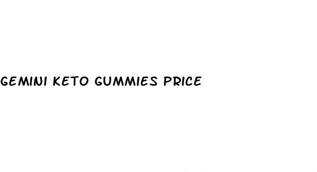 gemini keto gummies price