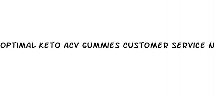 optimal keto acv gummies customer service number