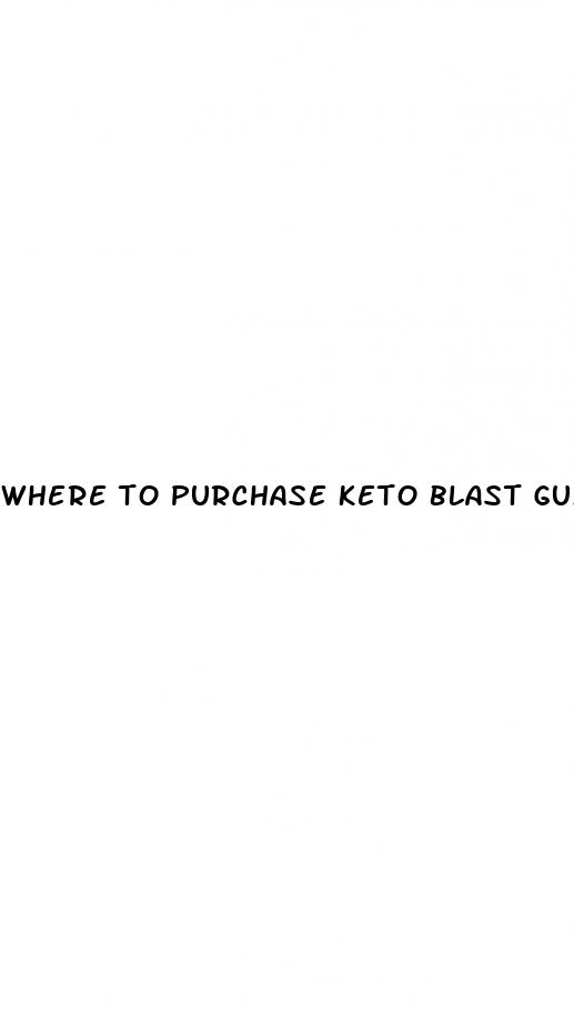 where to purchase keto blast gummies