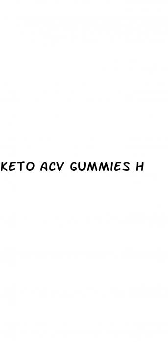 keto acv gummies h