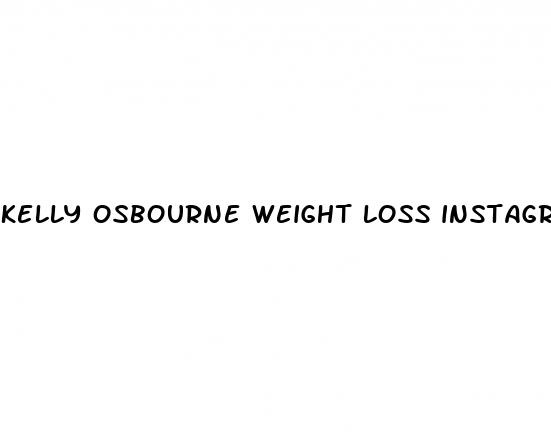 kelly osbourne weight loss instagram