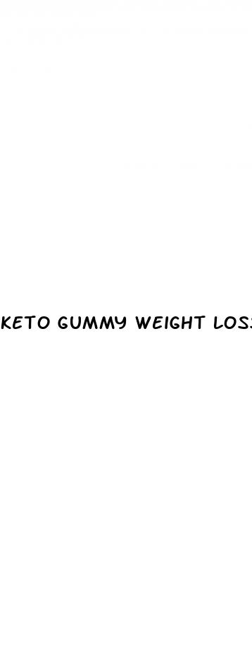 keto gummy weight loss side effects