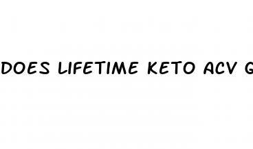 does lifetime keto acv gummies work