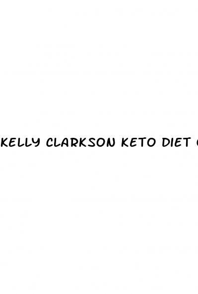 kelly clarkson keto diet gummies