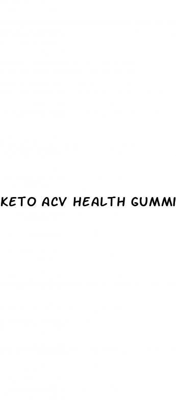 keto acv health gummies