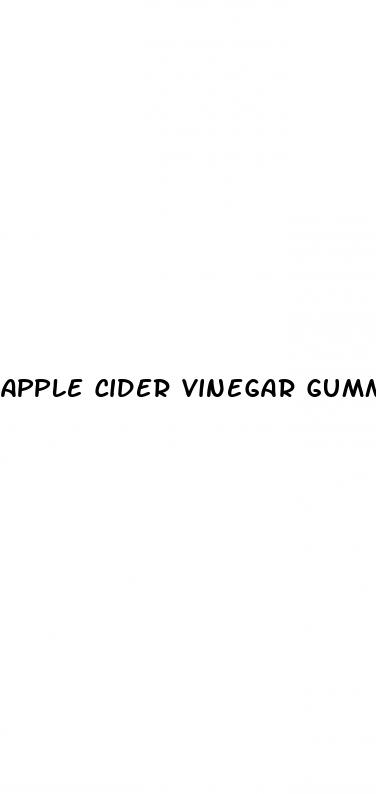 apple cider vinegar gummies weight loss