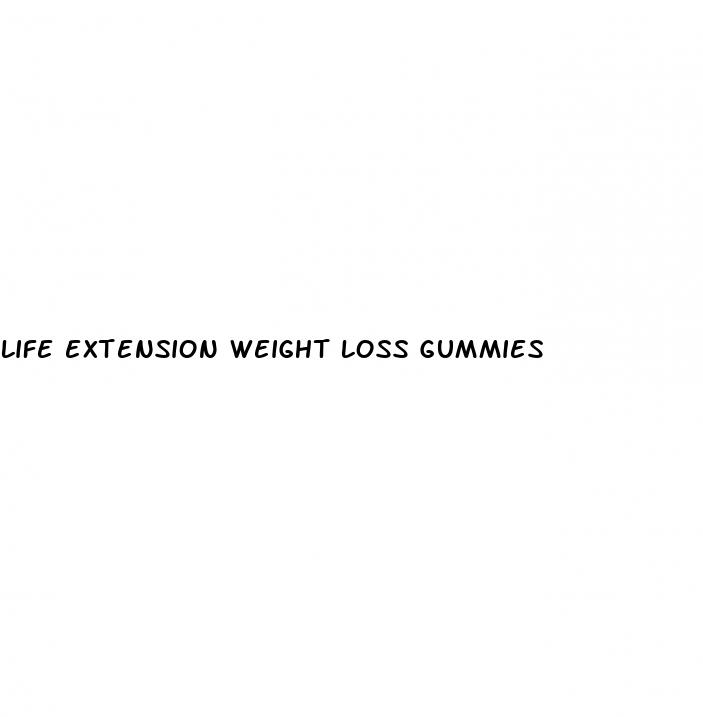 life extension weight loss gummies