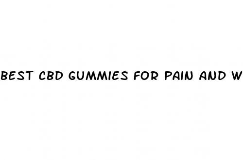 best cbd gummies for pain and weight loss