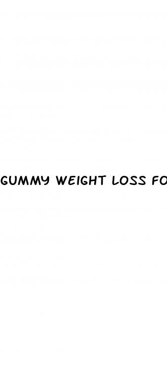 gummy weight loss for women