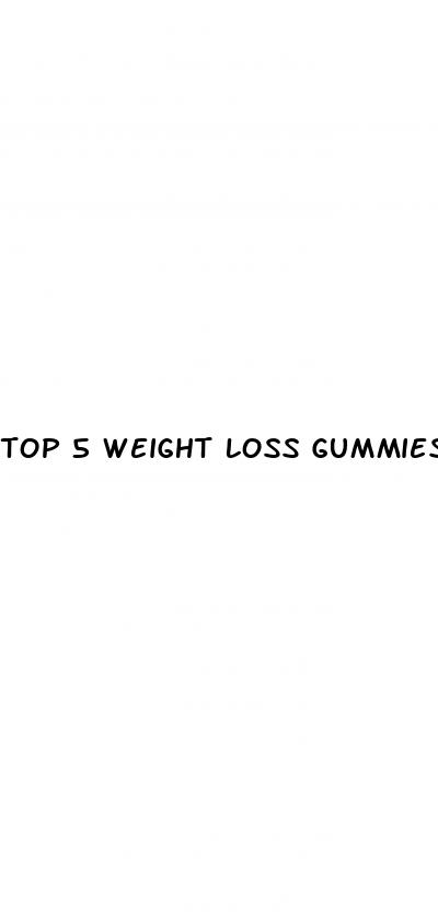 top 5 weight loss gummies