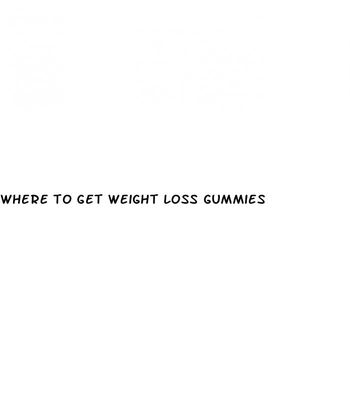 where to get weight loss gummies