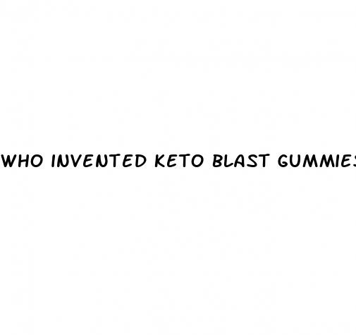 who invented keto blast gummies