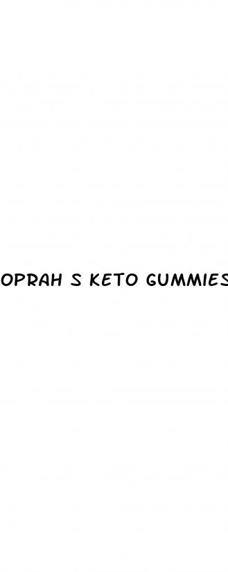 oprah s keto gummies legit