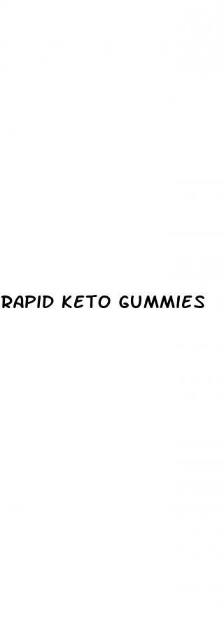 rapid keto gummies