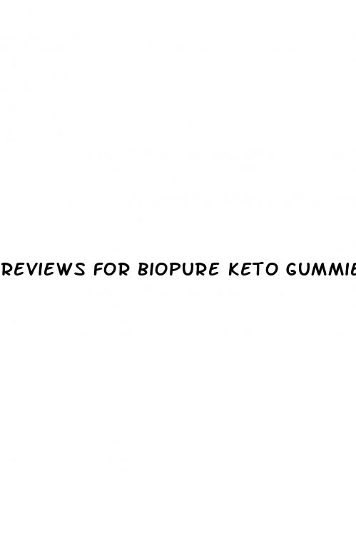 reviews for biopure keto gummies