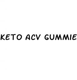 keto acv gummies ace