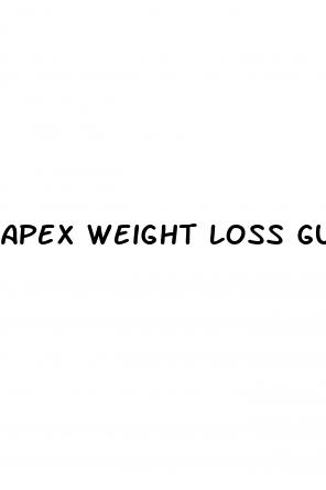 apex weight loss gummies