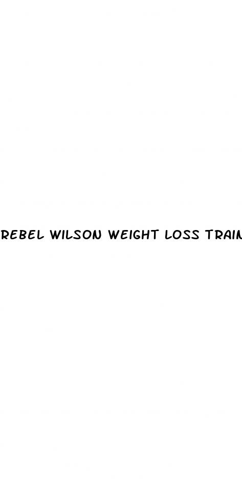 rebel wilson weight loss trainer