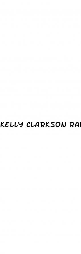 kelly clarkson rapid weight loss