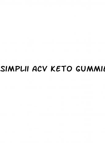 simplii acv keto gummies