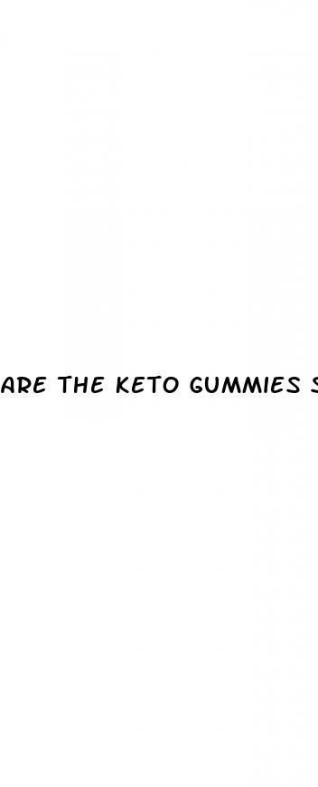 are the keto gummies safe to use