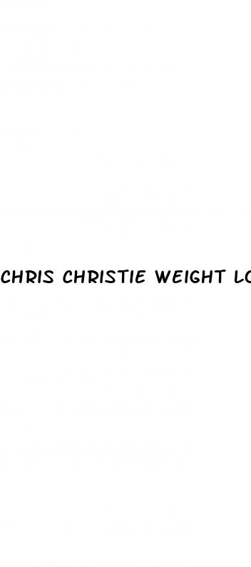 chris christie weight loss august 2024