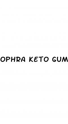 ophra keto gummies