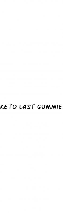 keto last gummies