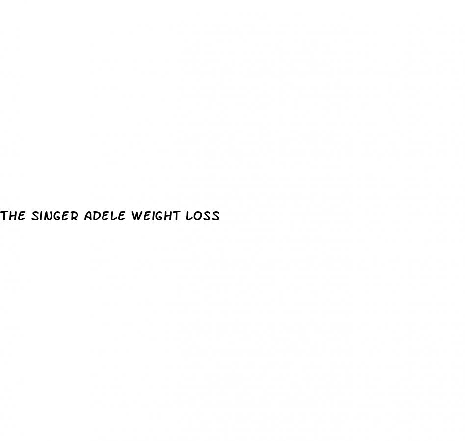 the singer adele weight loss