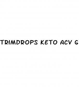 trimdrops keto acv gummies