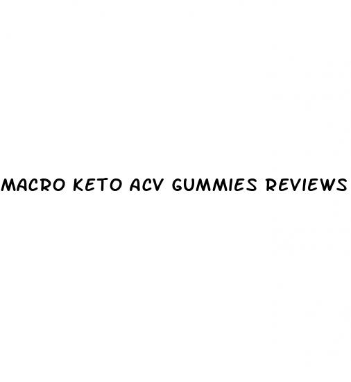 macro keto acv gummies reviews