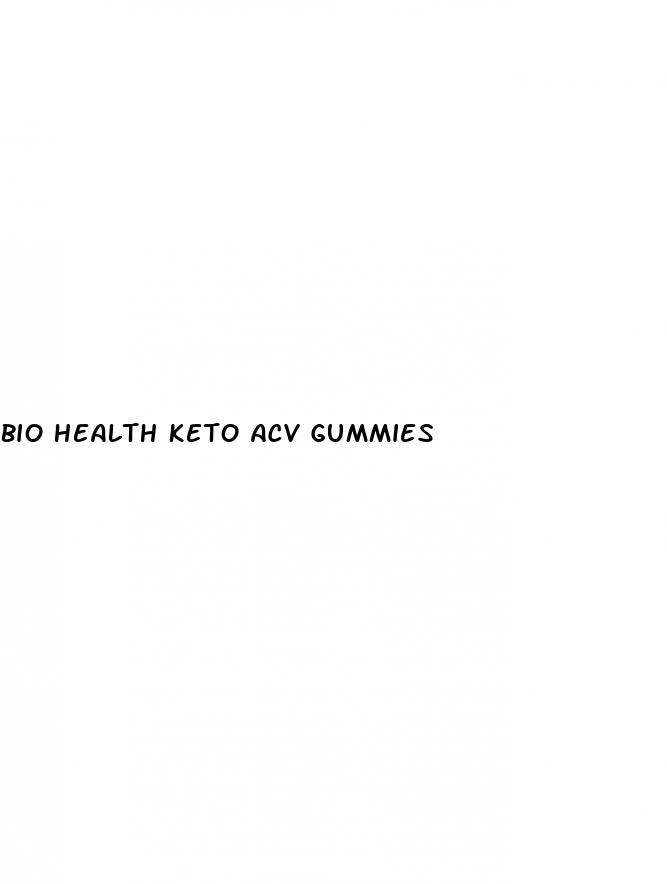 bio health keto acv gummies