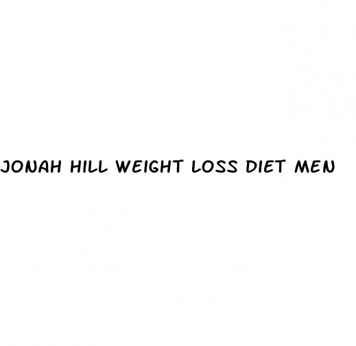 jonah hill weight loss diet men