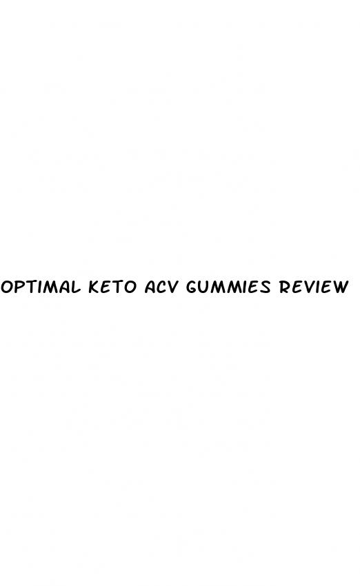 optimal keto acv gummies review