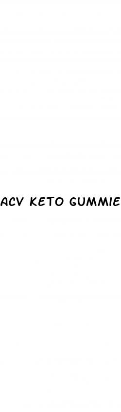 acv keto gummies do they work