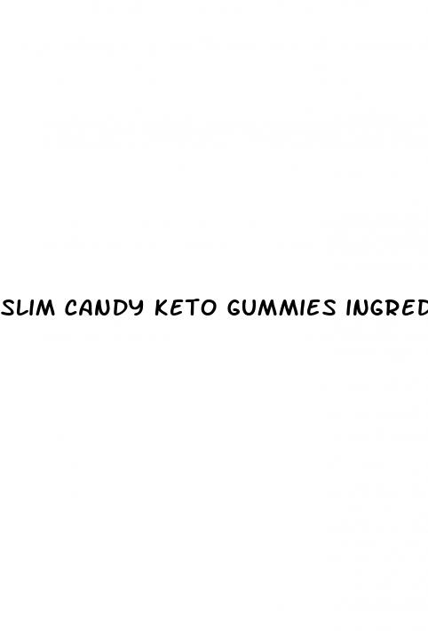 slim candy keto gummies ingredients