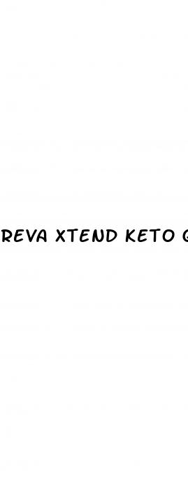 reva xtend keto gummies reviews