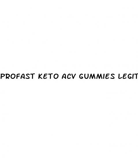 profast keto acv gummies legit