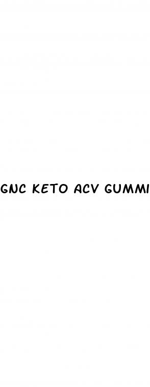 gnc keto acv gummies