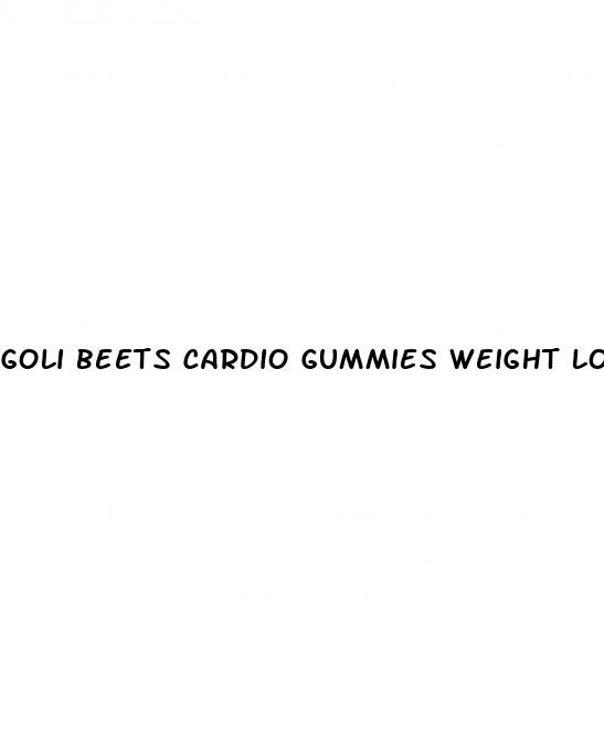 goli beets cardio gummies weight loss